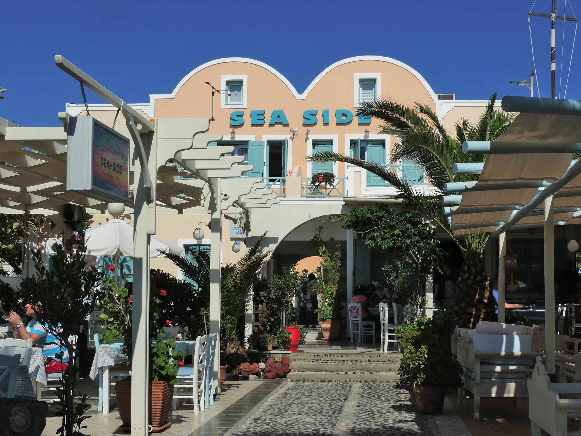 Sea Side Beach Hotel Kamari  Luaran gambar
